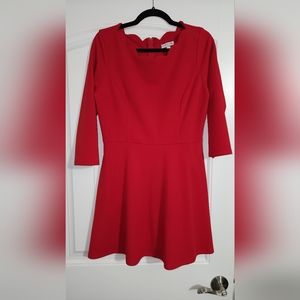 Juniors Red Dress